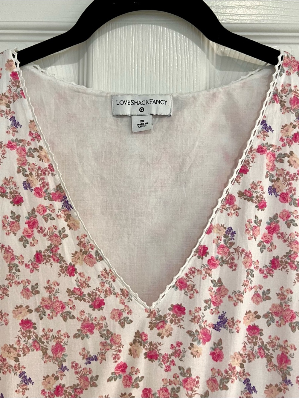 LoveShackFancy x Target Tiered Floral Dress Cottagecore M Prairie Women’s Midi - Picture 3 of 5